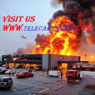 ढाका एयरपोर्ट पर लगी  आग: उड़ानें बंद: वायु  और नौसेना बचाव प्रयास  जारी