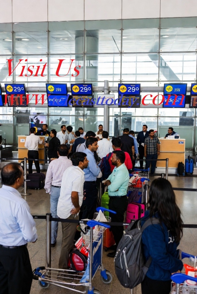 इंडिगो एयरलाइन उड़ानों में 10 प्रतिशत की कटौती: यात्रियों को 10,000 रुपये का हर्जाना और अतिरिक्त 10,000 रुपये का वाउचर देने का निर्णय