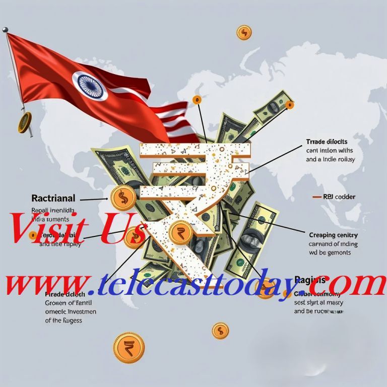 भारत की अर्थव्यवस्था तेजी से बढ़ रही:  भारतीय रुपया कमजोर हो रहा