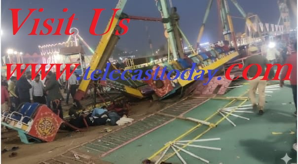 हरियाणा : फरीदाबाद सूरजकुंड मेले में झूला गिरने से 13 घायल: पुलिस अधिकारी की मौत,