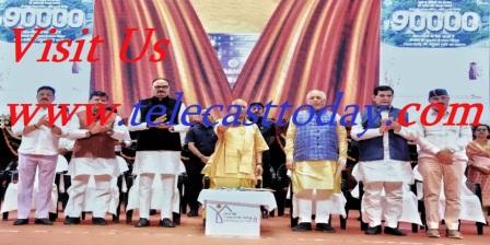 मुख्यमंत्री ने प्रधानमंत्री आवास योजना 2.0 के तहत लगभग 90,000 परिवारों को पहले चरण की सहायता ₹1 लाख की पहली किस्त की वितरित