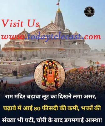 श्री राम जन्मभूमि तीर्थ क्षेत्र ट्रस्ट के चढ़ावे/दान गबन का मामला : संवेदनशील और राजनीतिक रूप से चर्चित
