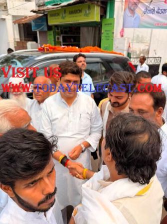 विकास अवस्थी की सोशल मीडिया पोस्ट से: नेता प्रतिपक्ष श्री राहुल गांधी जी विद्यार्थियों से संवाद , की तैयारियों को लेकर  महत्वपूर्ण बैठक